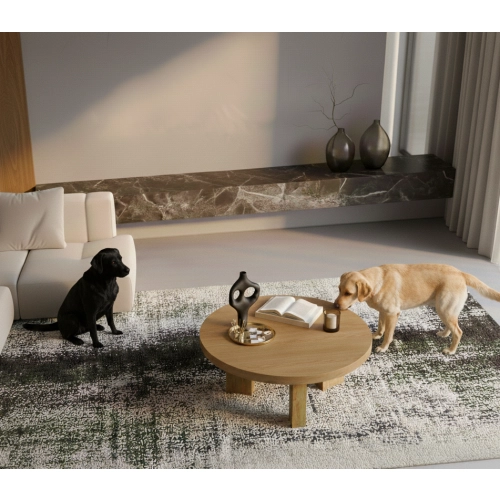 STOLIK KAWOWY z Drewna Litego  Dębowego - Jesionowego  STK-910